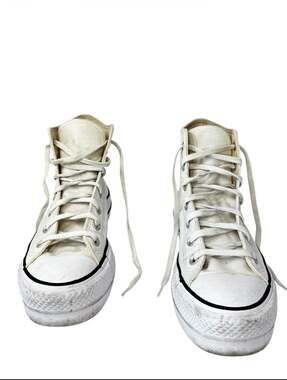 Converse Chuck Taylor All Star Lift High Top Platform Sneakers White Women's Siz